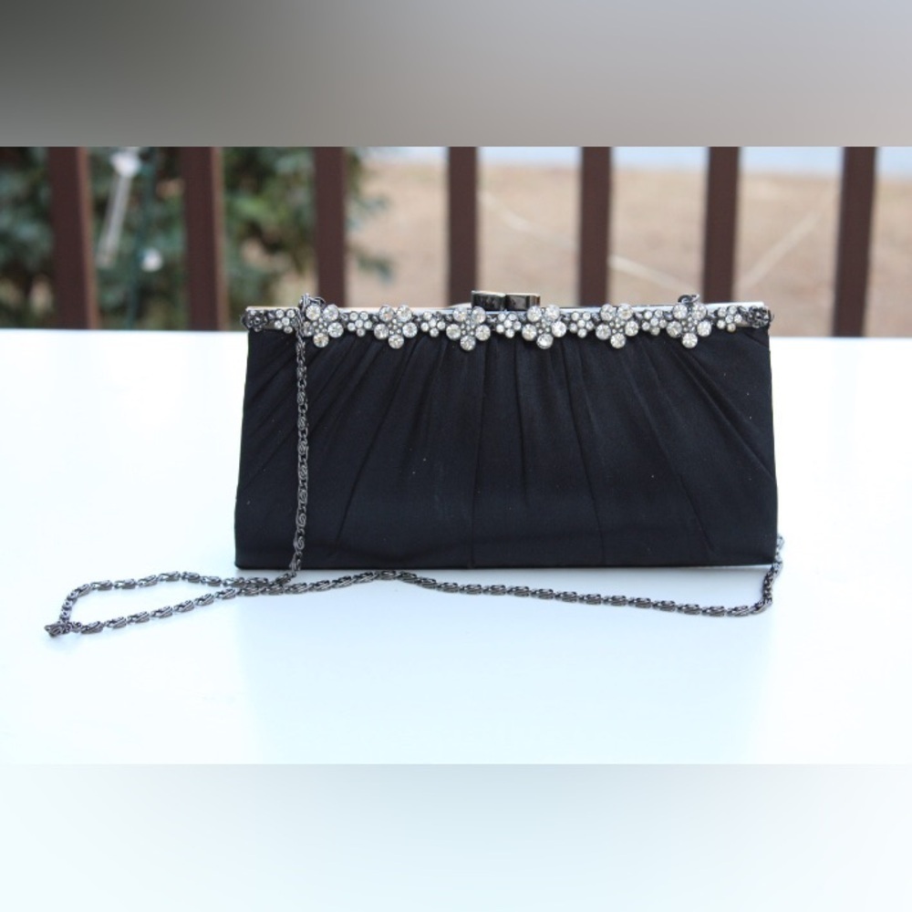 Jessica McClintock rhinestone evening/clutch bag